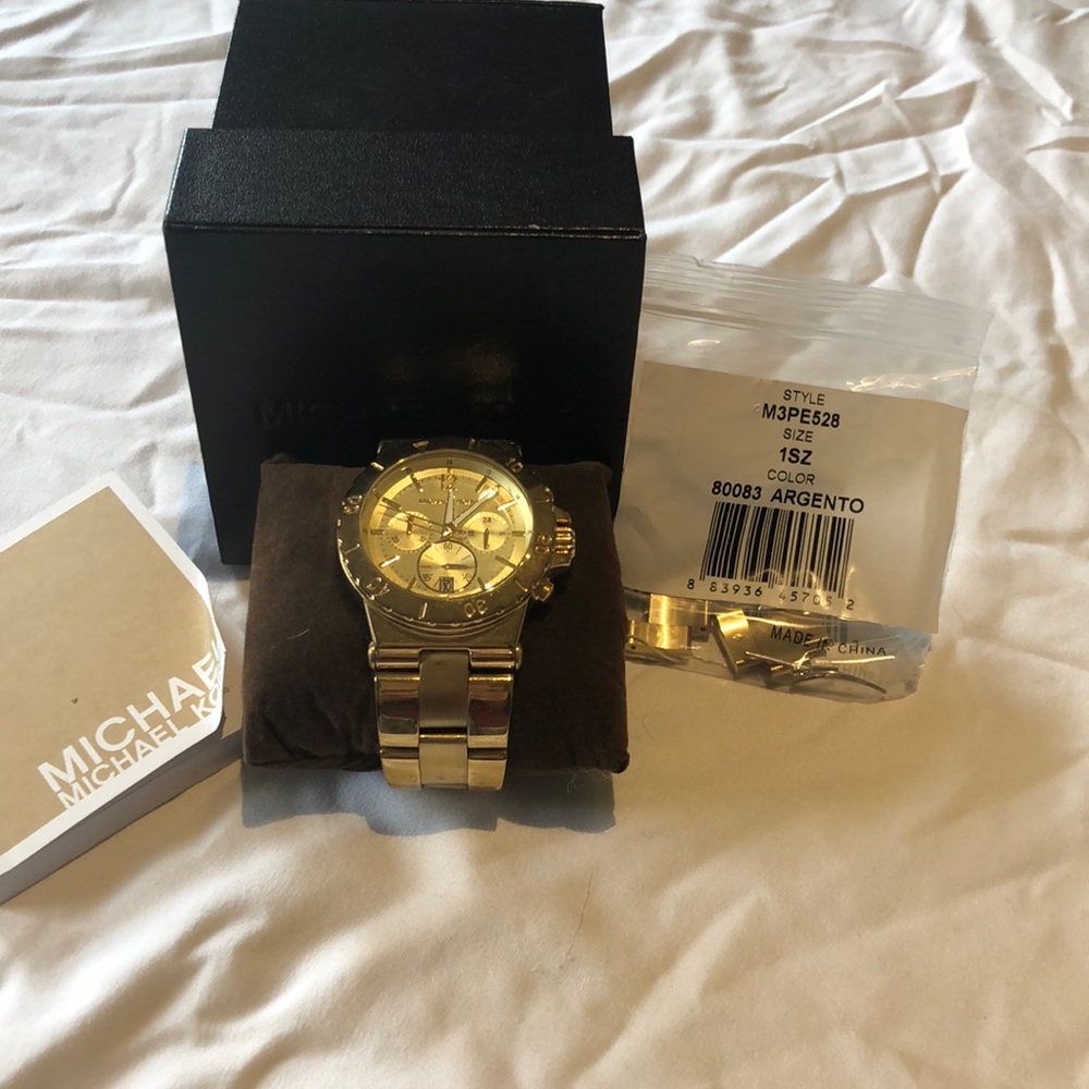 Michael kors, gold watch